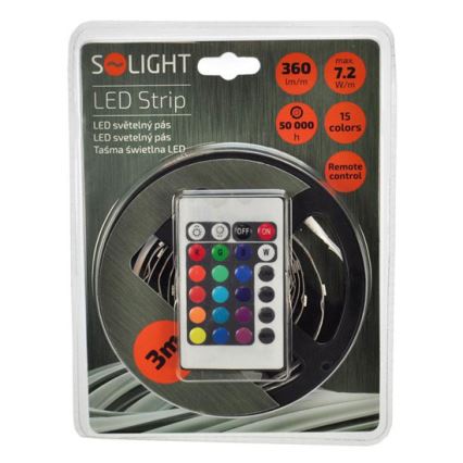 Solight WM55 - LED Riba puldiga 7,2W/12V 3m