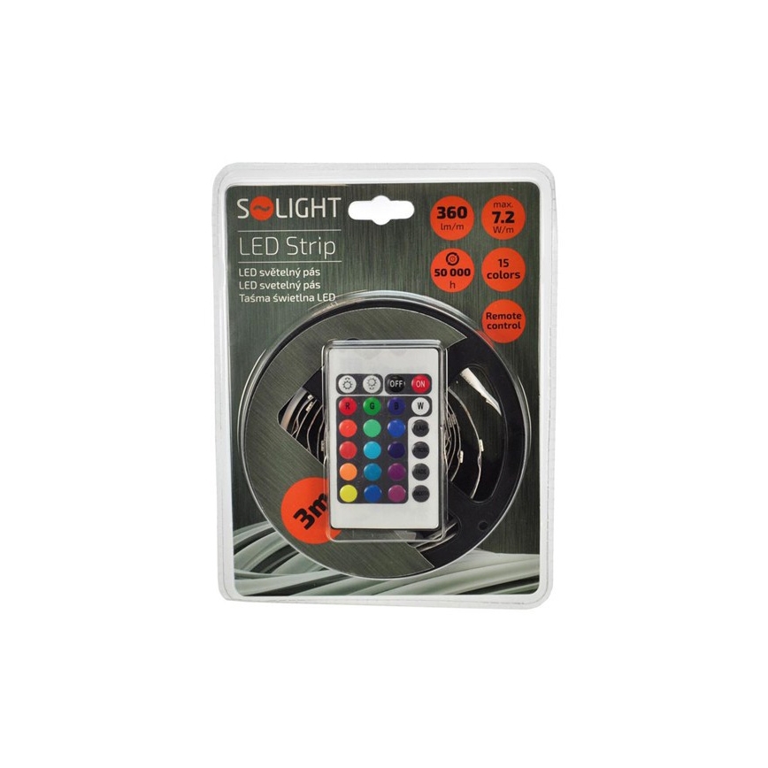 Solight WM55 - LED Riba puldiga 7,2W/12V 3m