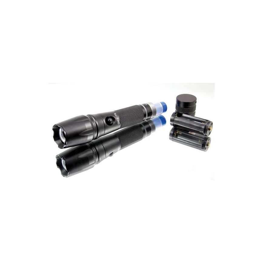 LED Laetav taskulamp Cree XML T6 LED/3,7V 2200mAh IP44