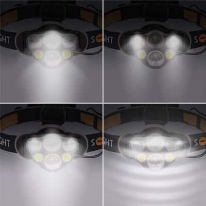 LED Laetav pealamp LED/USB 2200mAh IP44