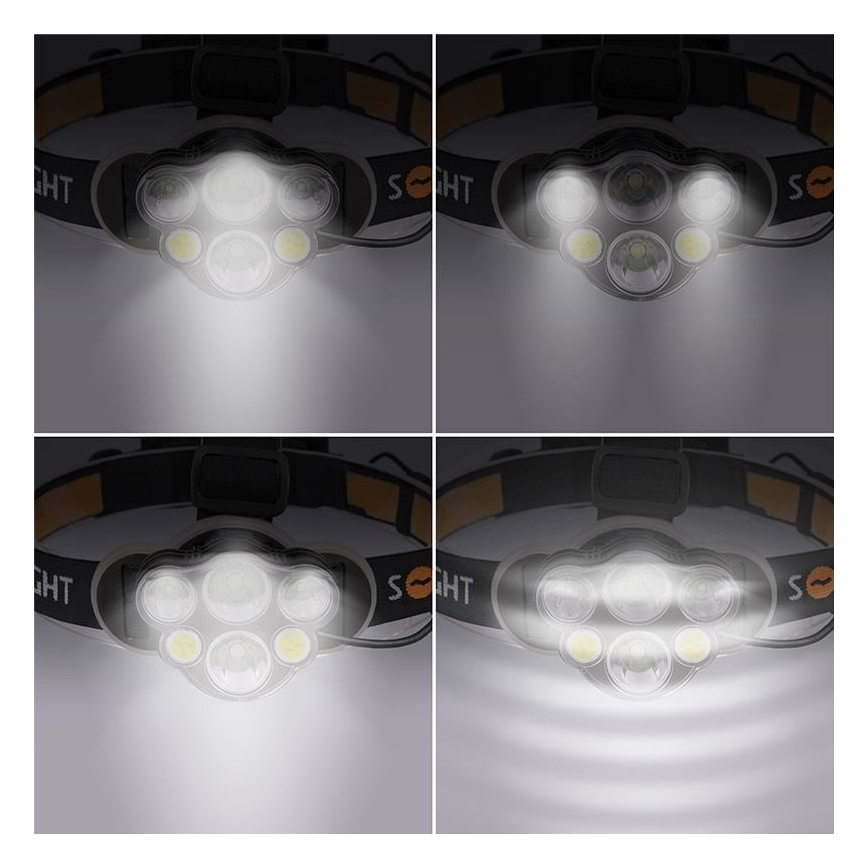LED Laetav pealamp LED/USB 2200mAh IP44
