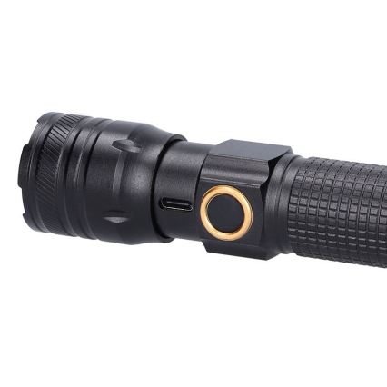 Laetav LED-taskulamp, 3,7 V, 1200 mAh
