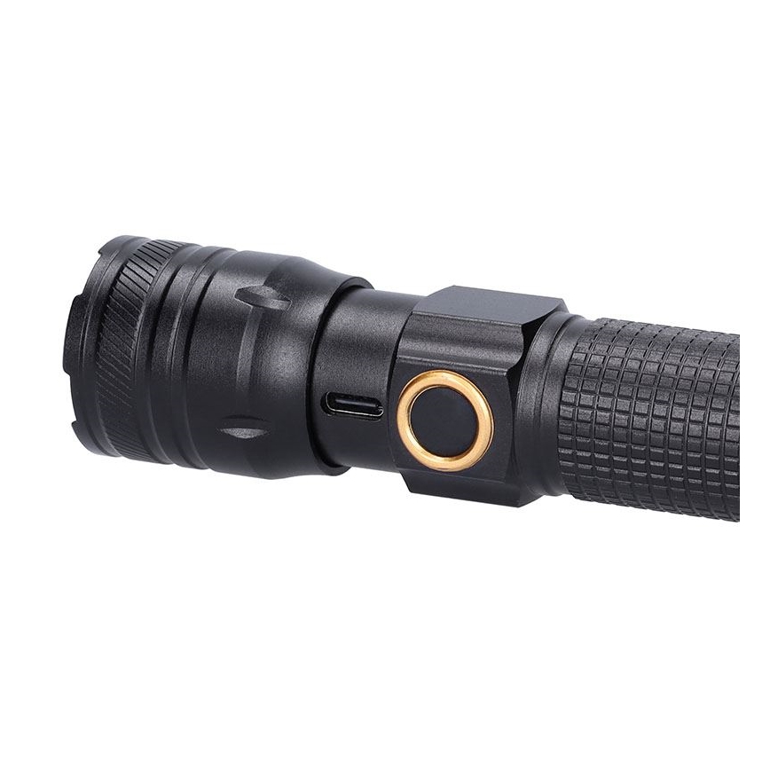 Laetav LED-taskulamp, 3,7 V, 1200 mAh