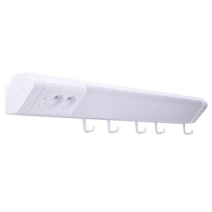 LED Köögimööbli valgusti pistikupesadega LED/10W/230V