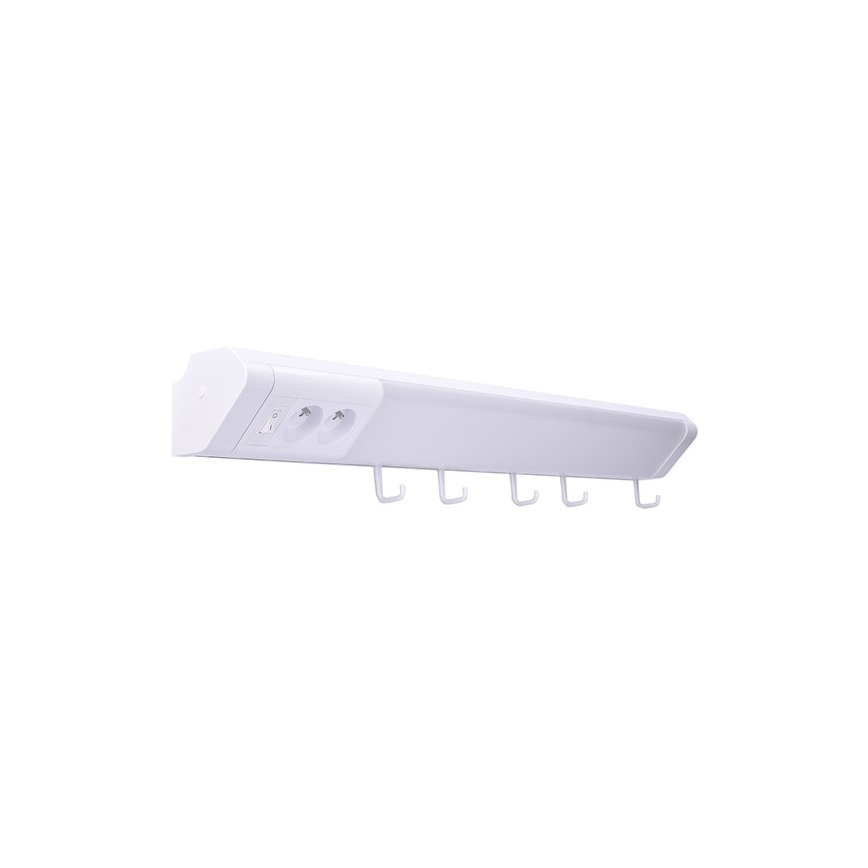 LED Köögimööbli valgusti pistikupesadega LED/10W/230V