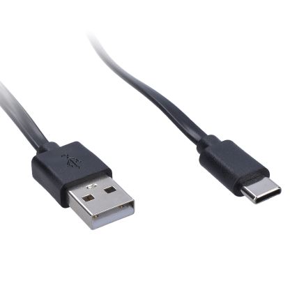 LED Hämardatav paindlik laetav laualamp klambriga LED/2W/1800 mAh 3000/4000/6500K must