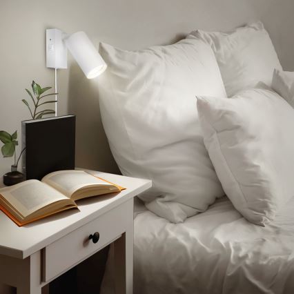 Seinavalgusti CELE 1xGU10/30W/230V valge