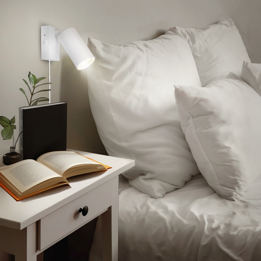 Seinavalgusti CELE 1xGU10/30W/230V valge