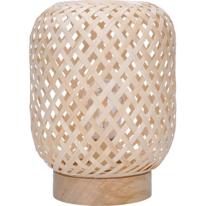 LED Dekoratiivne laualamp BOHO LED/2xAAA rotang