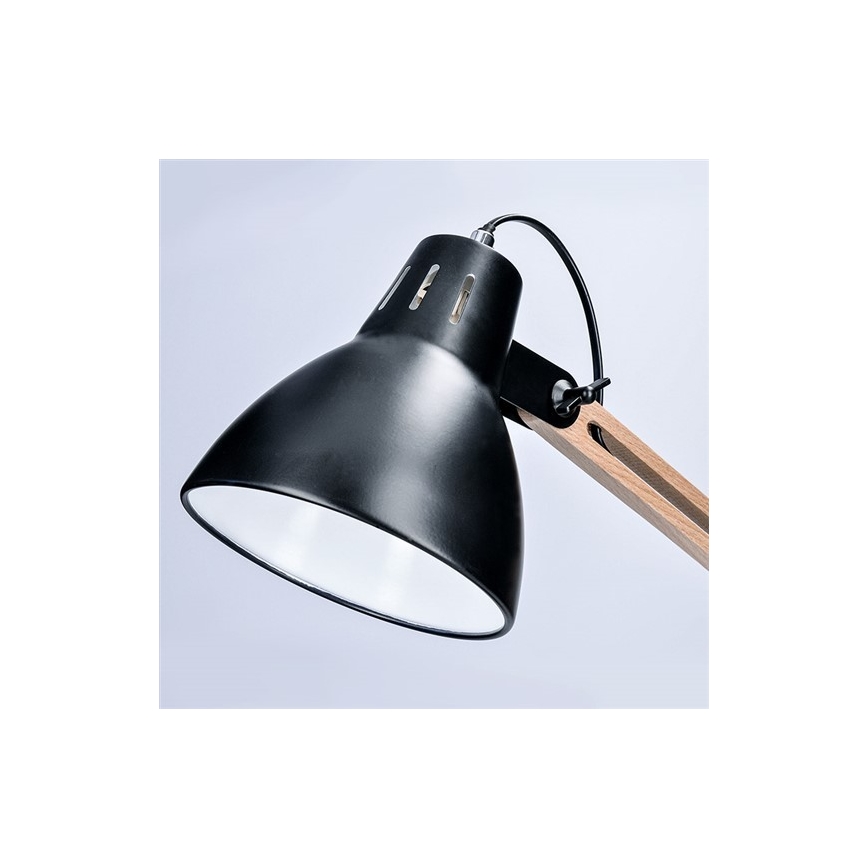 Laualamp FALUN 1xE27/25W/230V must/tamm