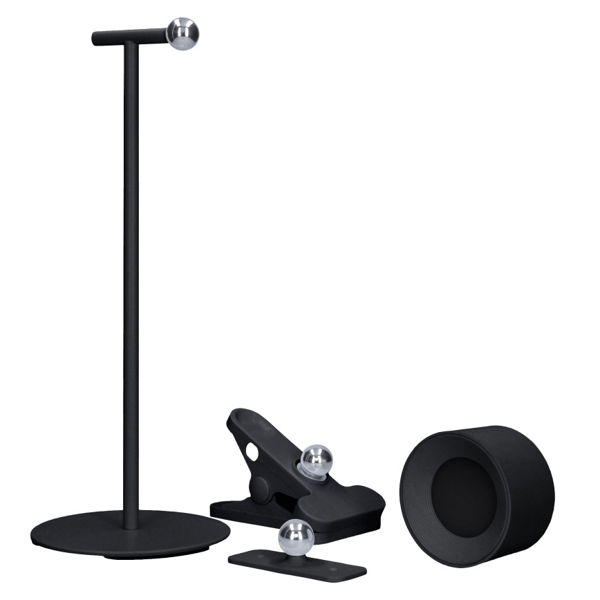 LED Hämardatav puutetundlik laetav lamp 3-ühes LED/4W/2000 mAh 3000/4000/6500K must
