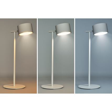 LED Hämardatav puutetundlik laetav lamp 3-ühes LED/4W/2000 mAh 3000/4000/6500K valge