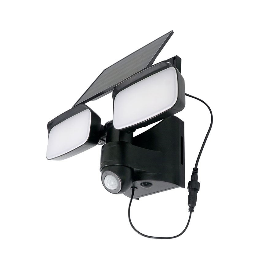 LED päikesereflektor anduriga LED/9W/3,7V 3600 mAh IP54