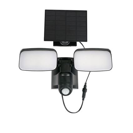 LED päikesereflektor anduriga LED/9W/3,7V 3600 mAh IP54