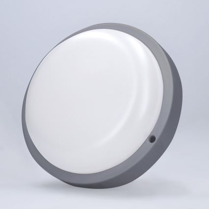LED Väli seinavalgusti LED/13W/230V 4000K IP54 hall ümmargune