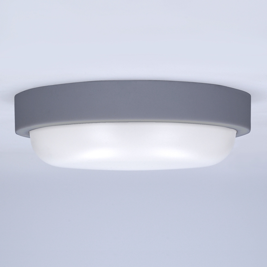 LED Väli seinavalgusti LED/13W/230V 4000K IP54 hall ümmargune