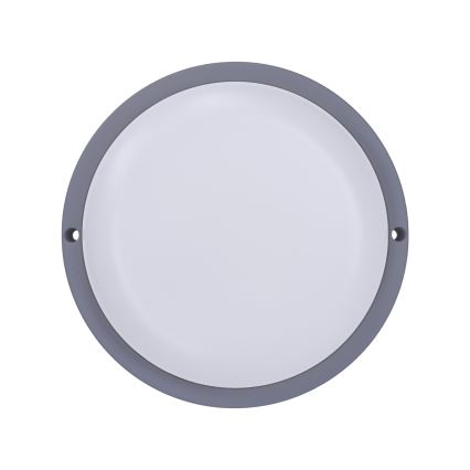 LED Väli seinavalgusti LED/13W/230V 4000K IP54 hall ümmargune