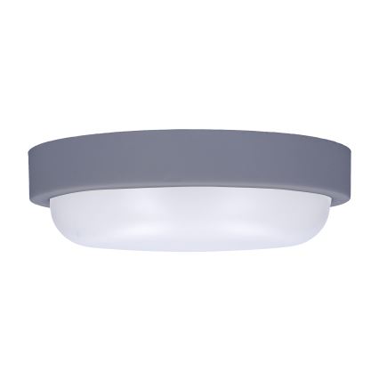 LED Väli seinavalgusti LED/13W/230V 4000K IP54 hall ümmargune