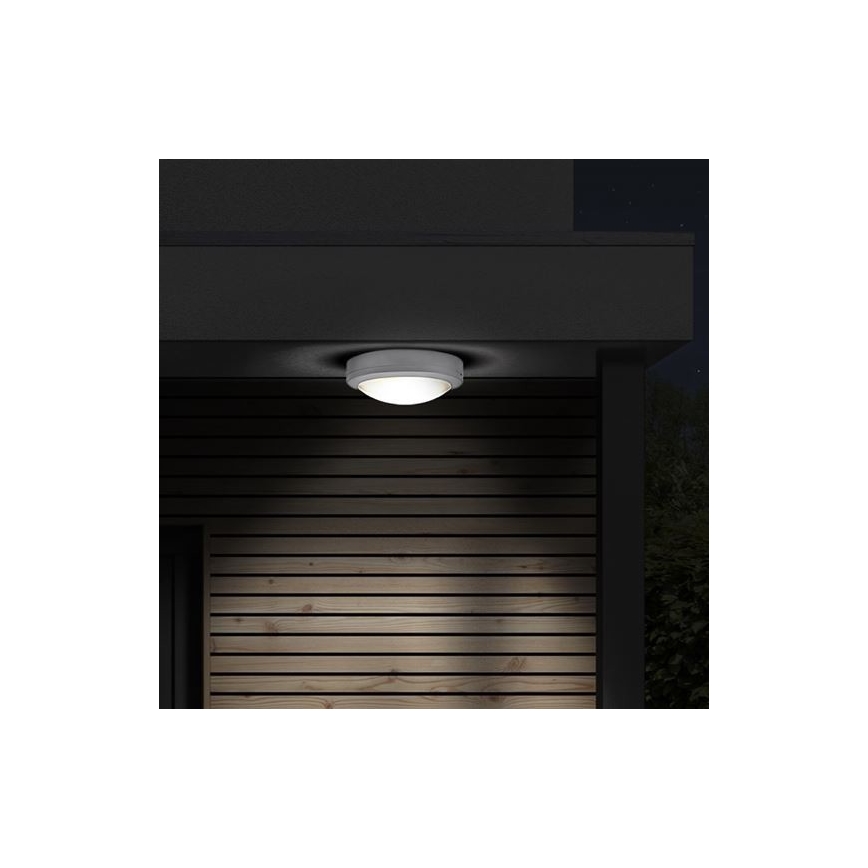 LEd Väli laevalgusti SIENA LED/13W/230V IP54 d. 17 cm valge
