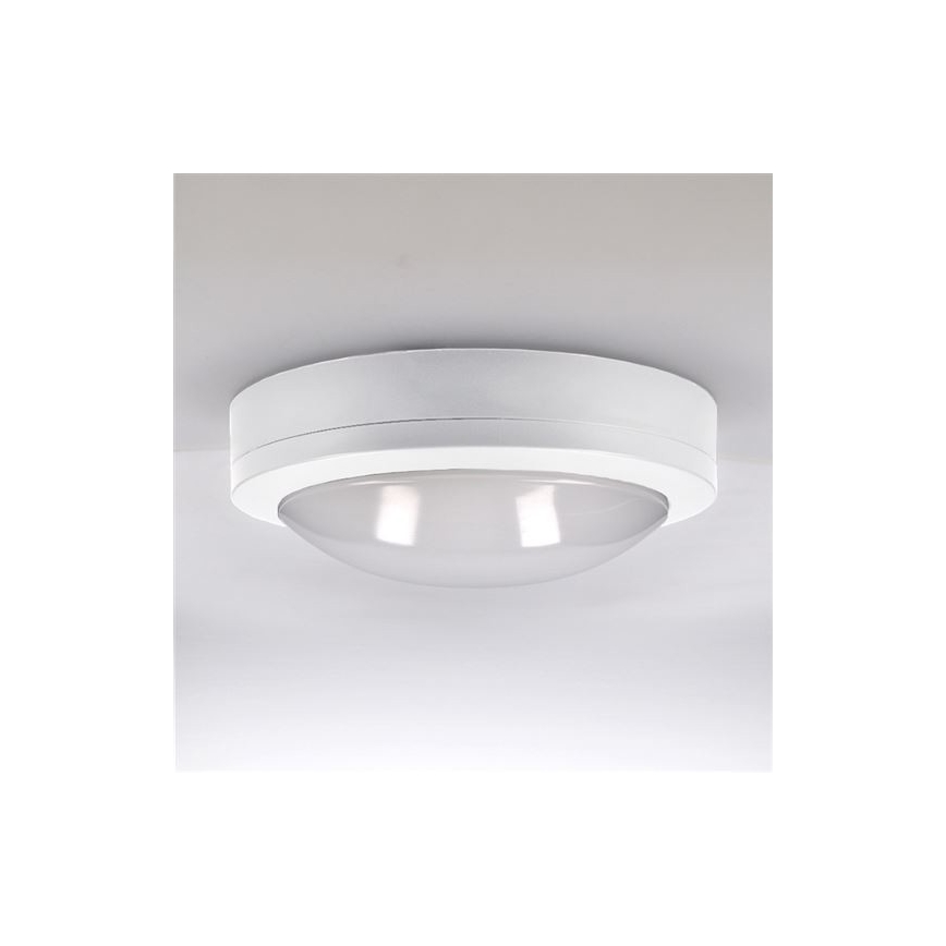 LEd Väli laevalgusti SIENA LED/13W/230V IP54 d. 17 cm valge