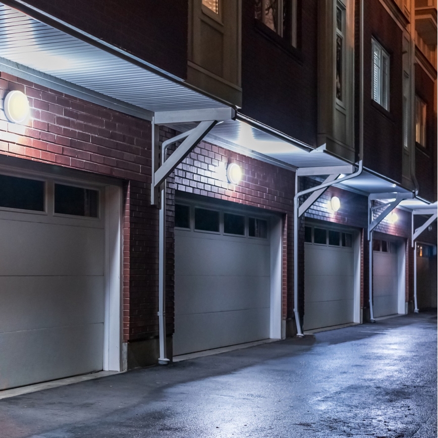 LED Väli seinavalgusti LED/20W/230V 4000K IP54 hall ovaalne