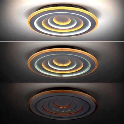 LED Hämardatav laevalgusti CASCADE LED/76W/230V + Pult