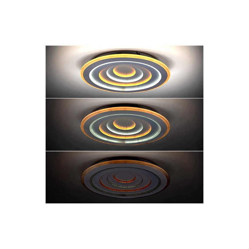 LED Hämardatav laevalgusti CASCADE LED/76W/230V + Pult