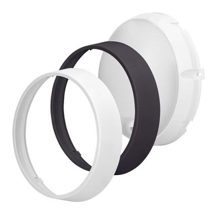 LED-välisseinavalgusti anduriga 2-ühes LED/20W/230V 3000/4000/6500K IP65 läbimõõt 22 cm