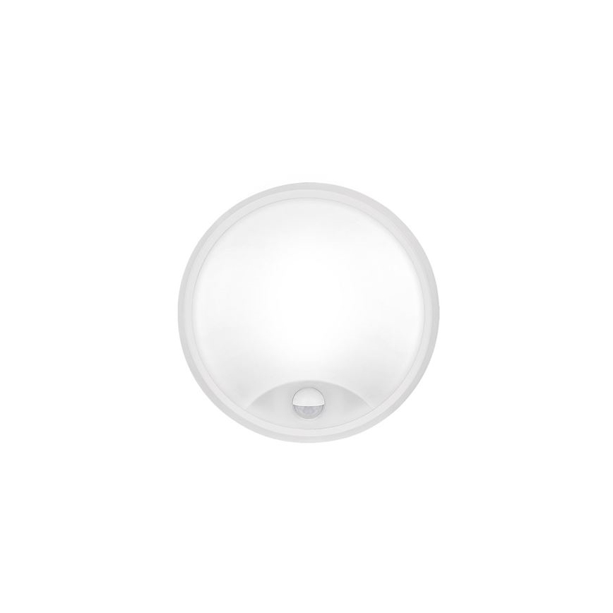 LED-välisseinavalgusti anduriga 2-ühes LED/20W/230V 3000/4000/6500K IP65 läbimõõt 22 cm