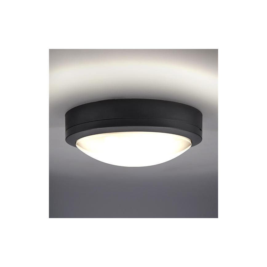 LEd Väli laevalgusti SIENA LED/20W/230V IP54 d. 23 cm antratsiit