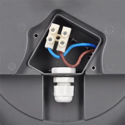 LEd Väli laevalgusti anduriga SIENA LED/20W/230V 4000K d. 23 cm IP54