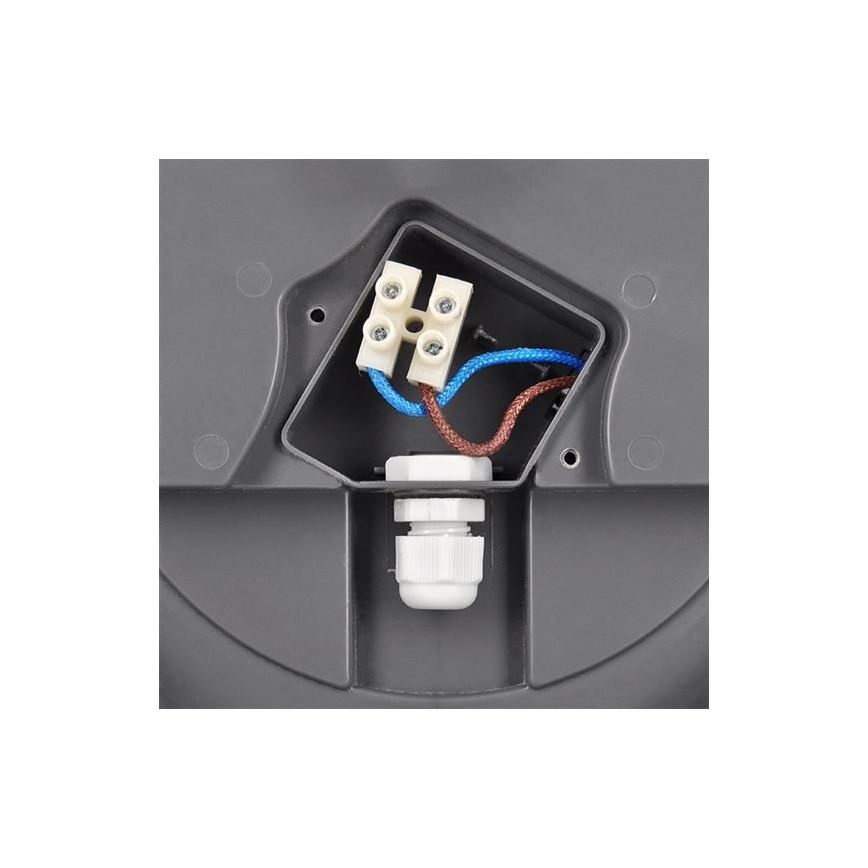 LEd Väli laevalgusti anduriga SIENA LED/20W/230V 4000K d. 23 cm IP54