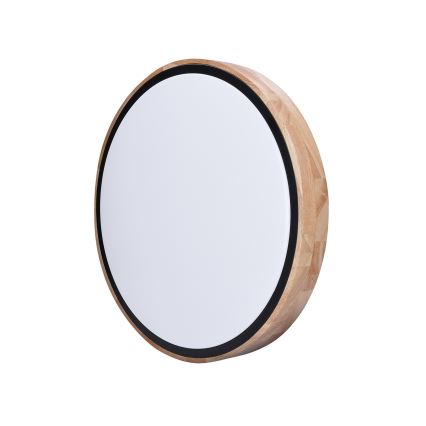 Hämardatav LED-laelamp IRON OAK LED/48W/230V 3000-6500K tamm, läbimõõt 40 cm + kaugjuhtimispult