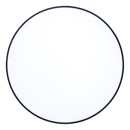 LED Hämardatav laevalgusti PENLEY LED/48W/230V 3000-6500K d. 40 cm must + kaugjuhtimispult