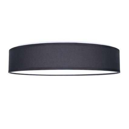 LED Hämardatav laevalgusti PENLEY LED/48W/230V 3000-6500K d. 40 cm must + kaugjuhtimispult