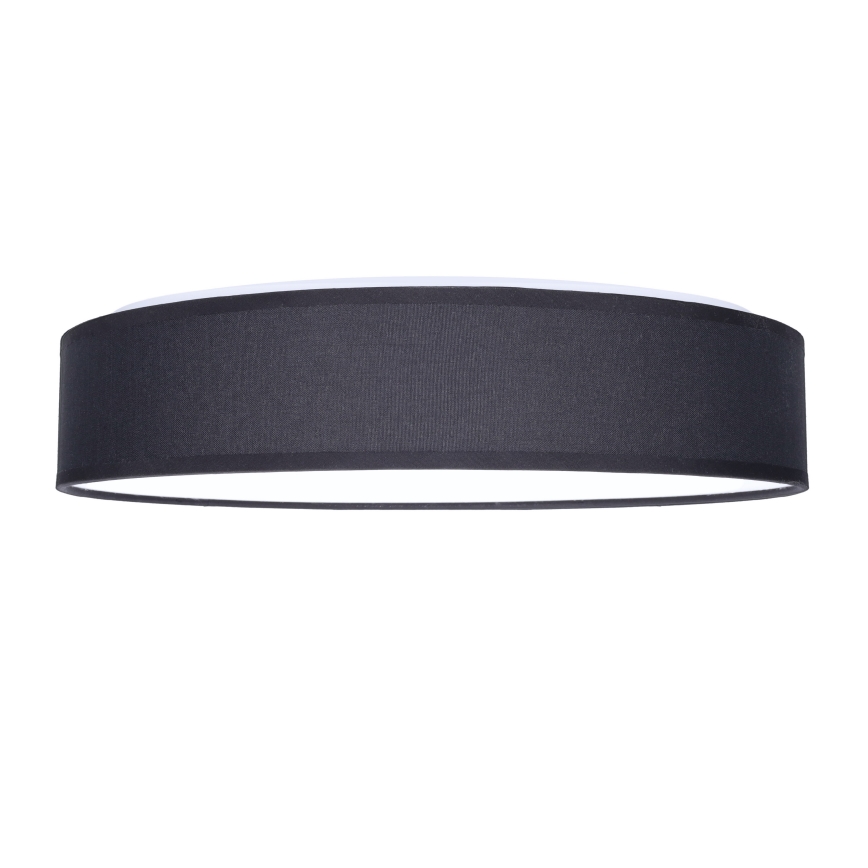 LED Hämardatav laevalgusti PENLEY LED/48W/230V 3000-6500K d. 40 cm must + kaugjuhtimispult