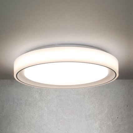 RGB LED Hämardatav laevalgusti FLOCO LED/30W/230V 3000-6500K + RGB/6W d. 40cm + kaugjuhtimispult