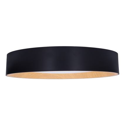 LED Hämardatav laevalgusti LARIOS LED/48W/230V 3000-6500K d. 39 cm must + kaugjuhtimispult