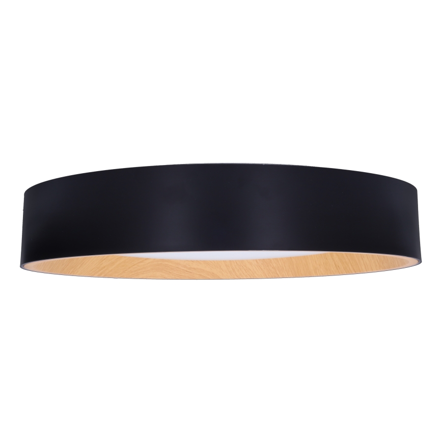 LED Hämardatav laevalgusti LARIOS LED/48W/230V 3000-6500K d. 39 cm must + kaugjuhtimispult