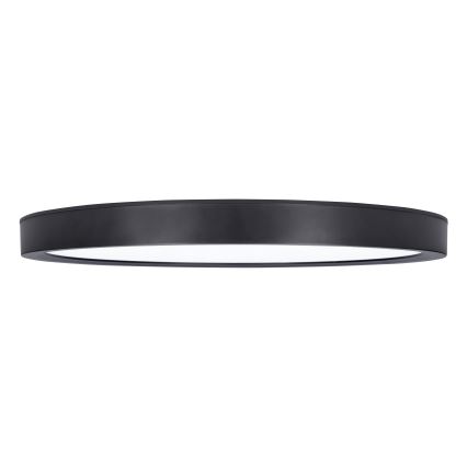 LED Hämardatav laevalgusti ESTELA LED/36W/230V d. 30 cm must + kaugjuhtimispult