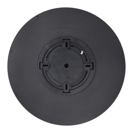 LED Hämardatav laevalgusti ESTELA LED/36W/230V d. 30 cm must + kaugjuhtimispult
