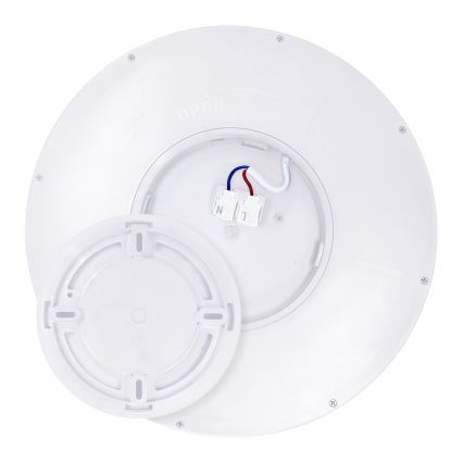 LED Hämardatav laevalgusti ESTELA LED/36W/230V d. 30 cm valge + kaugjuhtimispult