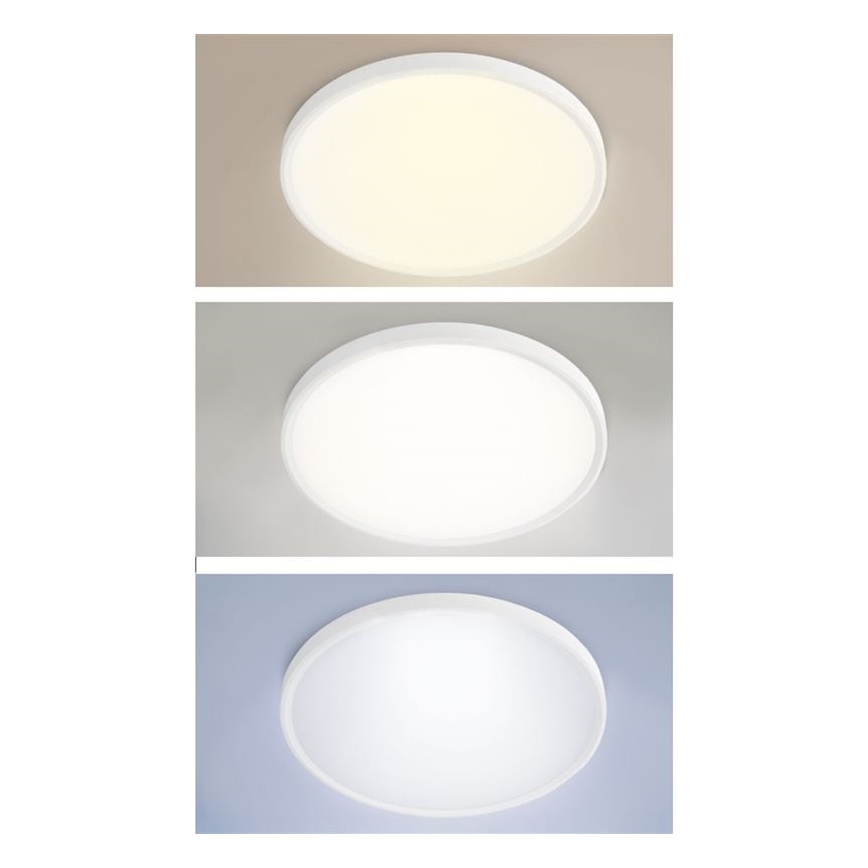LED hämardatav lae pinnapealne rippvalgusti LED/50W/230V 3000-6500K + kaugjuhtimispult