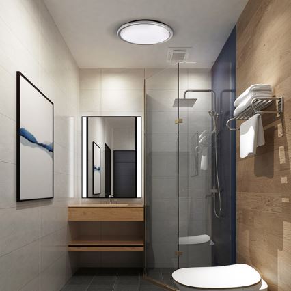 LED-vannitoa laevalgusti ACATE LED/24W/230V 3000/4000/6000K läbimõõt 29,3 cm IP54