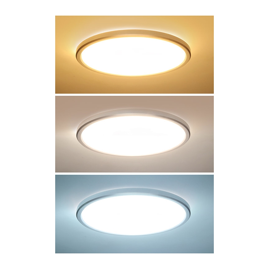 LED-vannitoa laevalgusti ACATE LED/24W/230V 3000/4000/6000K läbimõõt 29,3 cm IP54