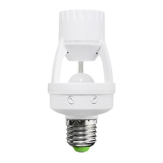 Solight WPIR06 − Andur PIR E27 pirn valge