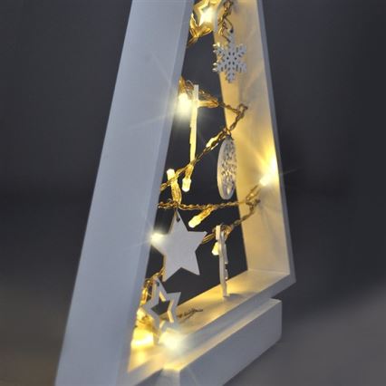 LED-jõulukaunistus 15xLED/2xAA