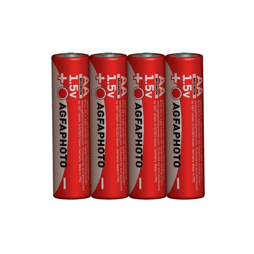 Soligth AP-R06-4S - 4 ks tsinkpatareid AA 1,5V