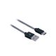 USB kaabel 2.0 A ühendus - USB-C 3.1 ühendus 1m