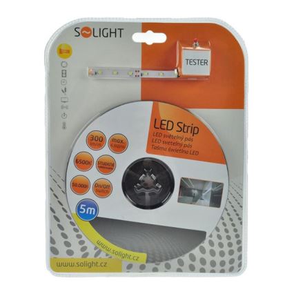 Soligth WM50-20T - LED Riba 24W/12V 5m